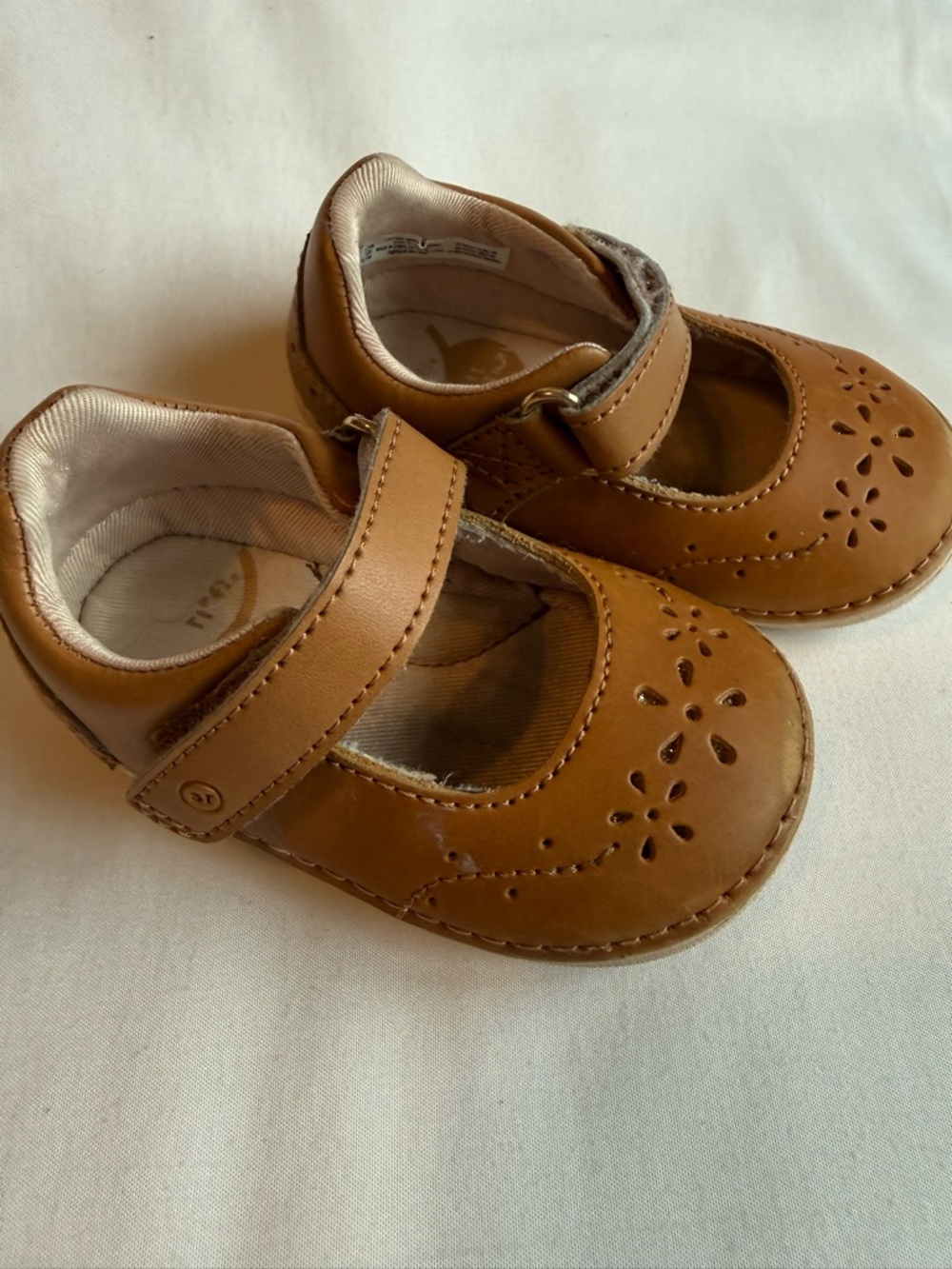 Toddler Mary Jane Shoes in Tan